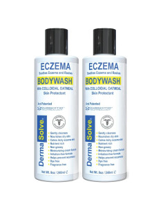 Jabón Corporal Dermasolve para Eczema 2 Paquetes - Hidrata y Repara