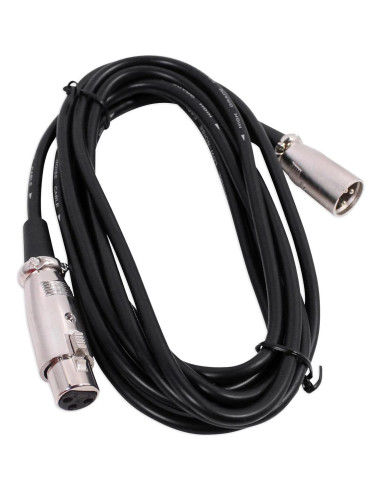 Micrófono Dinámico Cardioide Rockville RMM-XLR 600 Ohm Metal