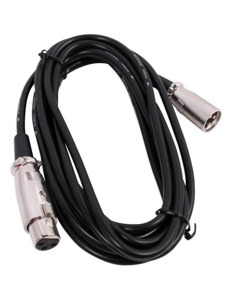 Micrófono Dinámico Cardioide Rockville RMM-XLR 600 Ohm Metal