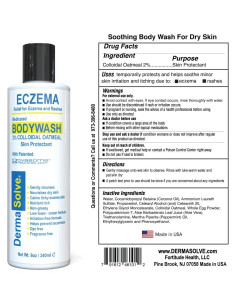 Jabón Corporal Dermasolve para Eczema 2 Paquetes - Hidrata y Repara 2