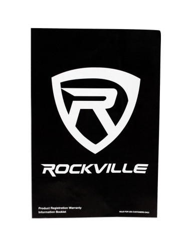 Micrófono Dinámico Cardioide Rockville RMM-XLR 600 Ohm Metal