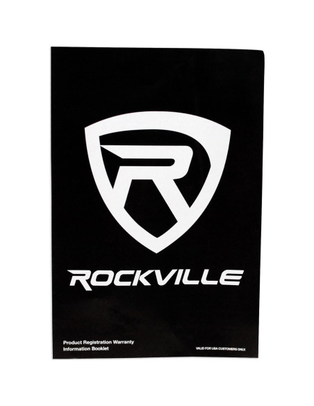 Micrófono Dinámico Cardioide Rockville RMM-XLR 600 Ohm Metal