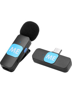 Micrófono Inalámbrico ME MIC-S10 USB-C para Android 50m 2