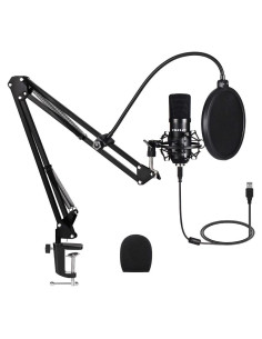 Micrófono USB Profesional DSCHLZY 192kHz/24bit Cardioide