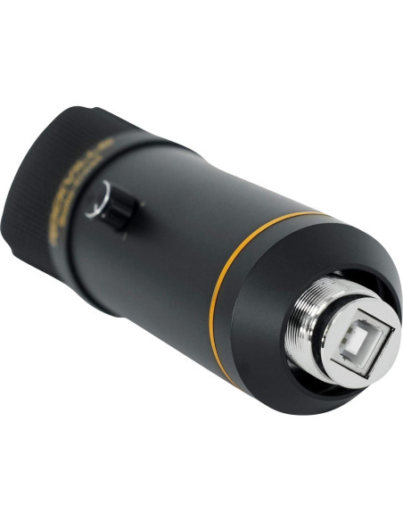 Micrófono USB Rockville Solo-Cast 24 bits 192kHz para Podcasting