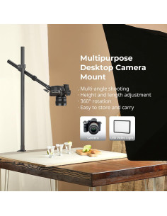 Soporte de Escritorio para Cámara SmallRig DTCK001, Ajustable 30-73 cm 2