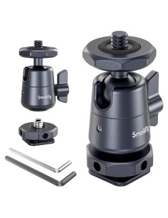 Cabezal de bola mini SmallRig 2948B para trípodes y cámaras