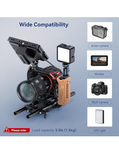 Cabezal de bola mini SmallRig 2948B para trípodes y cámaras 2