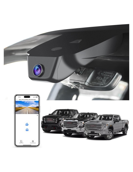 Cámara Dash 4K Mangoal Modelo C para GMC Sierra 1500 2022-2025 Cámara Dash 4K Mangoal Modelo C para GMC Sierra 1500 2022-2025