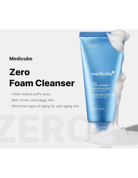 Limpiador Espumoso Medicube Zero 2.0 para Piel Sensible 119g