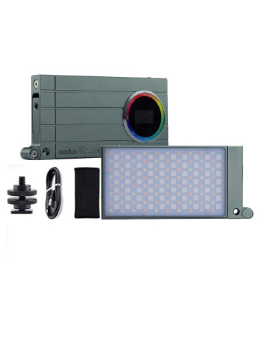 Godox M1 Luz Creativa RGB LED 13W 2500K-8500K Verde