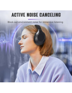 Auriculares Inalámbricos Bluetooth FIFINE X3 con ANC, 65H 2