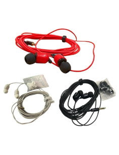 Auriculares Estéreo VizGiz VG-053 3.5mm 3 Paquete 3 Metros