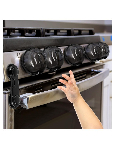 Cubiertas de Perillas de Estufa GRENFU Seguridad Infantil 5+1