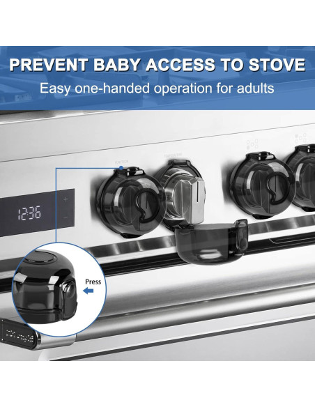 Cubiertas de Perillas de Estufa GRENFU Seguridad Infantil 5+1