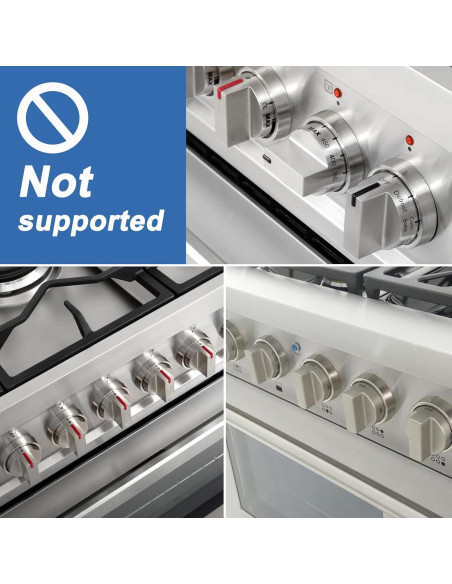 Cubiertas de Perillas de Estufa GRENFU Seguridad Infantil 5+1