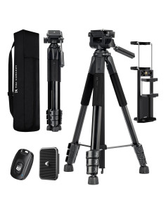 Trípode K&F Concept S254A3+BV01 172.72 cm ligero y portátil