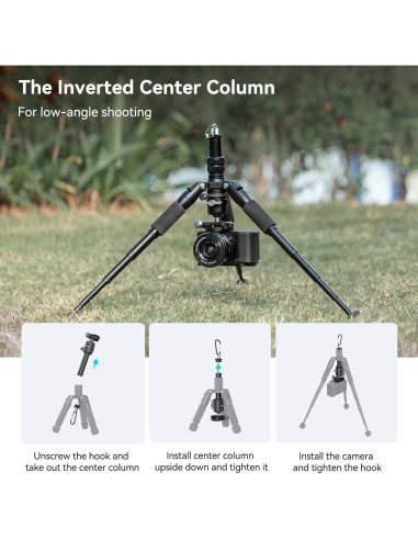 Trípode Mini de Aluminio SmallRig VT-20 50.8 cm 6kg