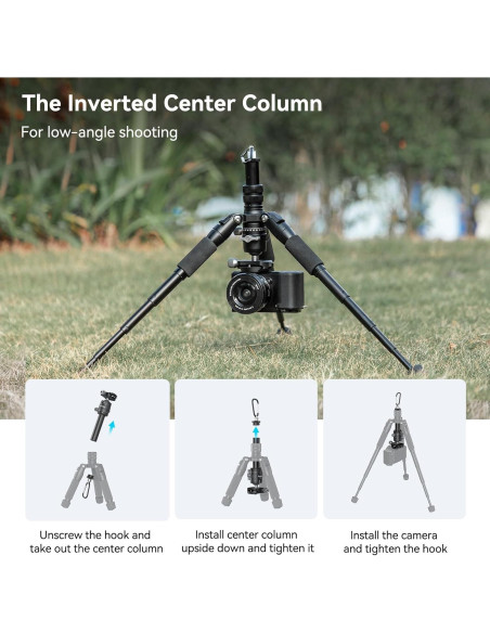 Trípode Mini de Aluminio SmallRig VT-20 50.8 cm 6kg