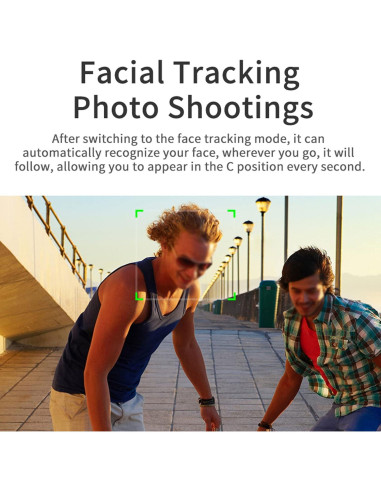 Trípode Inteligente de Seguimiento Facial Diyeeni 360 para Teléfono