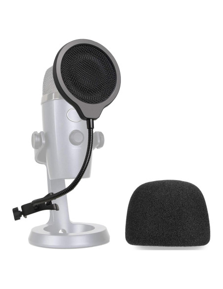 Filtro Pop para Micrófono Blue Yeti Nano YOUSHARES 100 mm