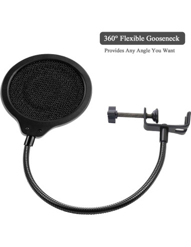 Filtro Pop para Micrófono Blue Yeti Nano YOUSHARES 100 mm