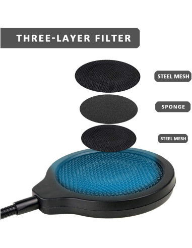 Filtro Pop para Micrófono Blue Yeti Nano YOUSHARES 100 mm