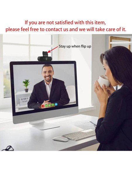 Cubierta de Privacidad LoYinLo para Webcam Logitech C920/C922