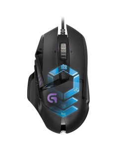 Ratón Gaming Logitech G502 Proteus Spectrum RGB 12000 DPI 2