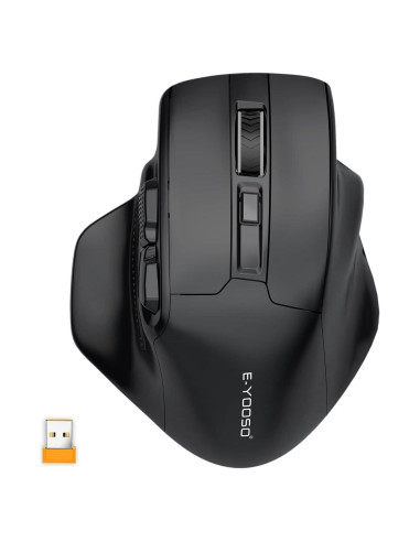 Ratón Inalámbrico E-YOOSO X-31 Grande Ergonómico 4800 DPI