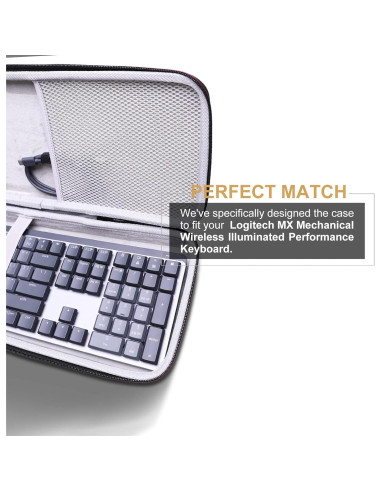 Funda LTGEM para Teclado Inalámbrico Logitech MX Mechanical