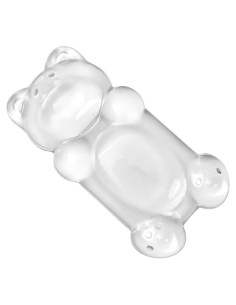 Reposamuñecas de Gel Silicona Ergonómico Oso Blanco 14.5x8x2cm