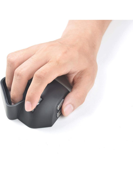 Ratón Ergonómico Inalámbrico FinCurv Óptico USB - Modelo FCVWO102019A