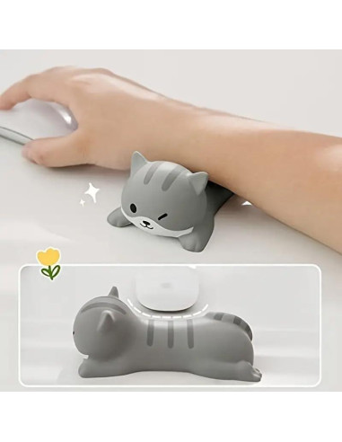 Comimark Soporte de Muñeca Ergonómico para Ratón y Teclado - 2 PCS