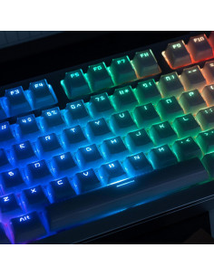 Juego de Teclas Mecánicas Mintcaps Cristal Blanco 134 Teclas 2