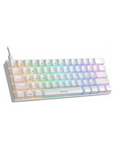 Teclado Mecánico RGB GAMDIAS Hermes E3-61 Interruptor Rojo