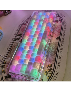 Juego de Teclas Mecánicas Sumgsn 130 Teclas OEM RGB Compatible 2