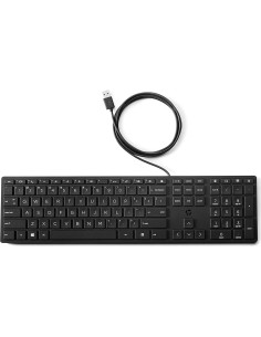 Teclado HP 320K de Escritorio con Cable USB para Windows 2