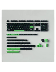 Juego de Teclas Mecánicas Sumgsn 172 Teclas Doble Inyección Verde