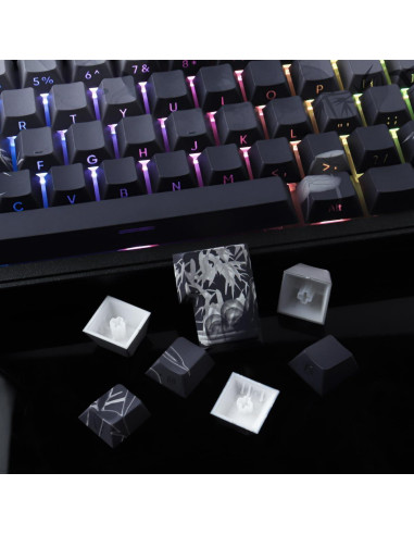 Conjunto de Teclas Mecánicas Tsung PBT 135 Teclas Bamboo Sea