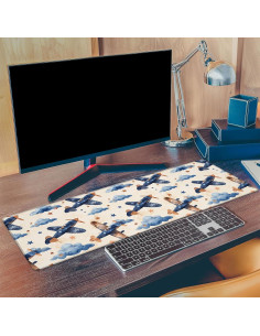 Alfombrilla de Ratón Ti Caldi Aviación 80x30 cm Antideslizante 2