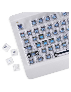 Tapa de Teclado Mecánico Retroiluminado PBT USHOW 132 Teclas