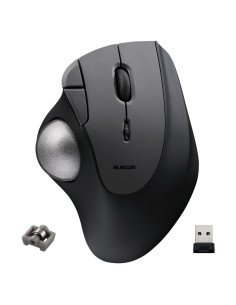 Mouse Trackball Inalámbrico ELECOM M-IT11DRBK Negro 36mm