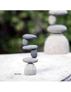 Escultura Mini Cairn de Piedra Natural Age - 17.78 cm 2