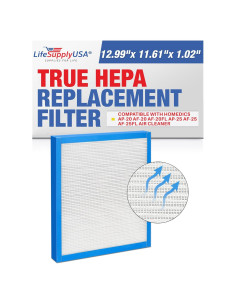 Filtro True HEPA LifeSupplyUSA para Purificador HoMedics AP-20/25