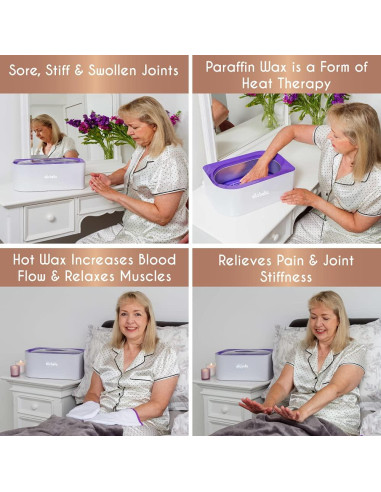 Máquina de Cera de Parafina ELLA BELLA para Manos y Pies