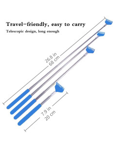 Rastrillo de Jardín Zen MIUPOO Mini - 2 Piezas Amarillo y Verde 2