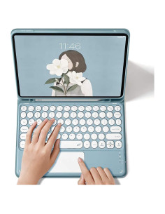Funda Teclado Inalámbrico AnMengXinLing para iPad 11" 2025/10" 2022