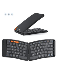 Teclado Plegable Ergonómico Meetion K9880 Bluetooth Inalámbrico