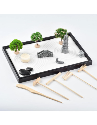 Kit de Jardín Zen Japonés The Left Bridge - Alivio del Estrés